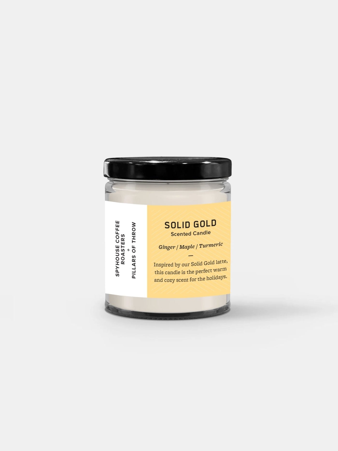 Solid Gold Scented Candle - Spyhouse Coffee Roasters