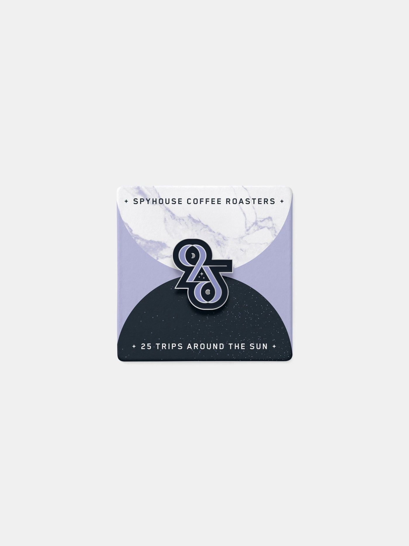 "25" Enamel Pin (25th Birthday – Limited Edition) - Spyhouse Coffee Roasters