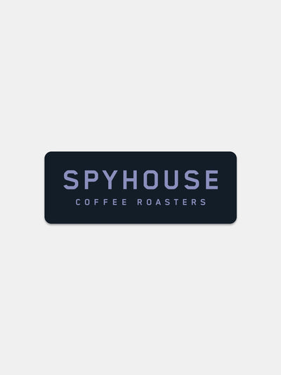 Logo Sticker (25th Birthday – Limited Edition) - Spyhouse Coffee Roasters