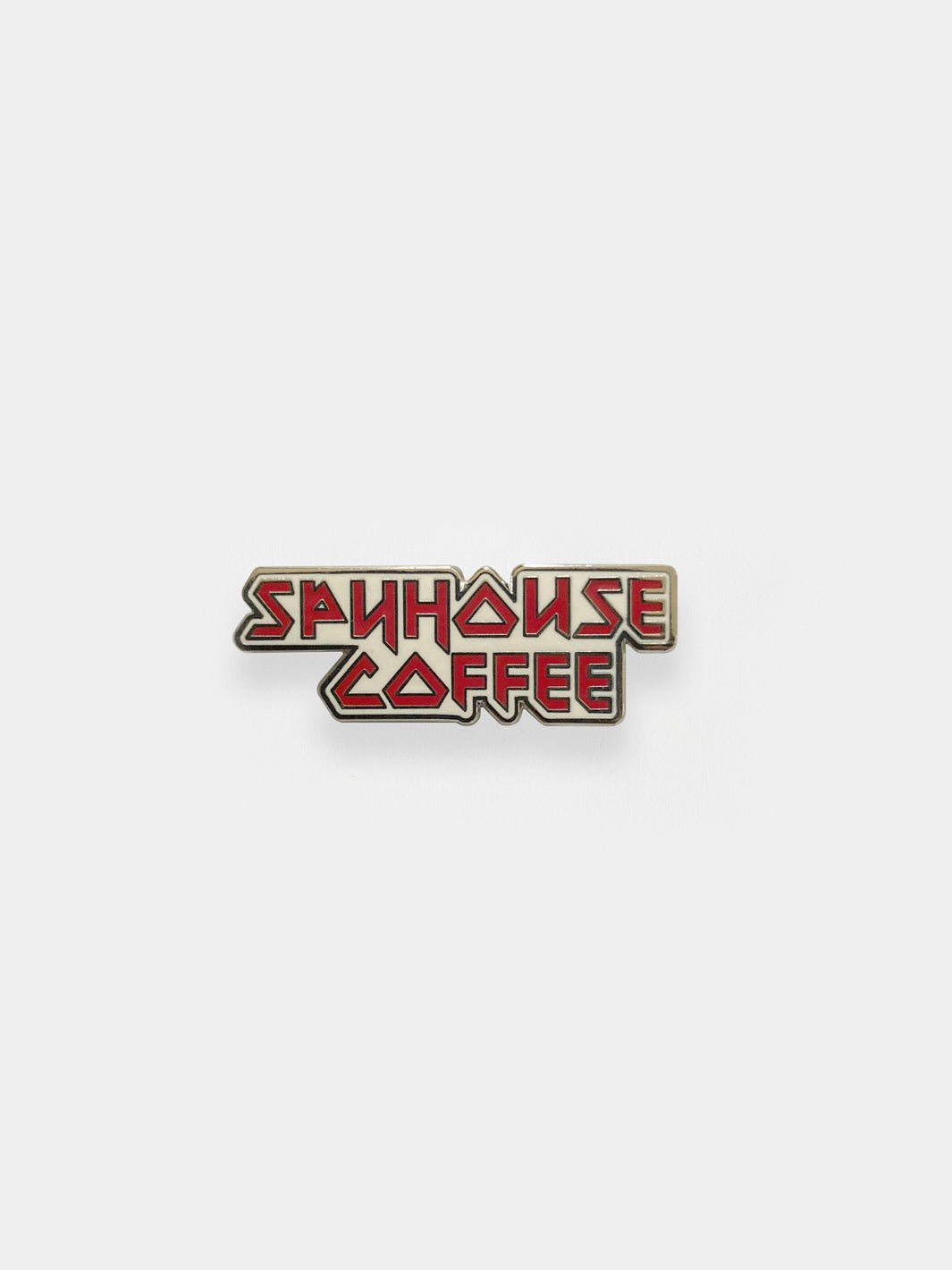 "Iron" Enamel Pin - Spyhouse Coffee Roasters